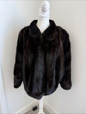 Authentic custom made Max Bogan mink Fur Jacket- Women's